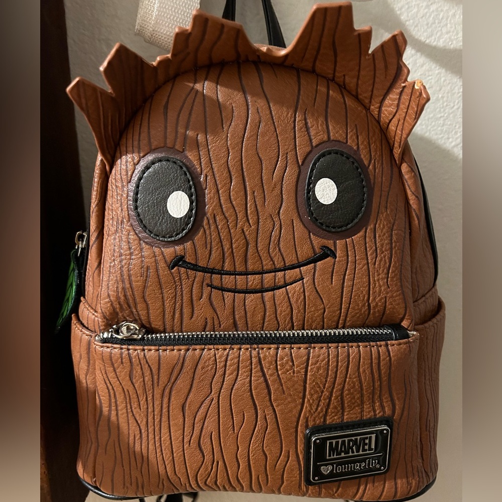 Loungefly Marvel Guardians of the Galaxy Groot mini backpack.